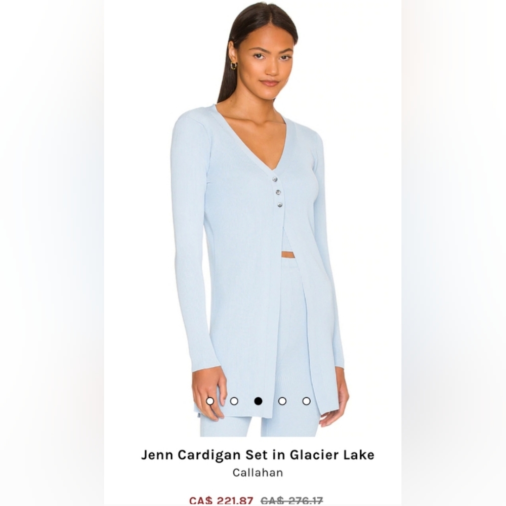 Callahan Knitwear Ribbed Cardigan